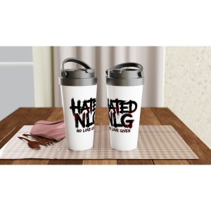 White HatedNLG 15oz Stainless Steel Travel Mug